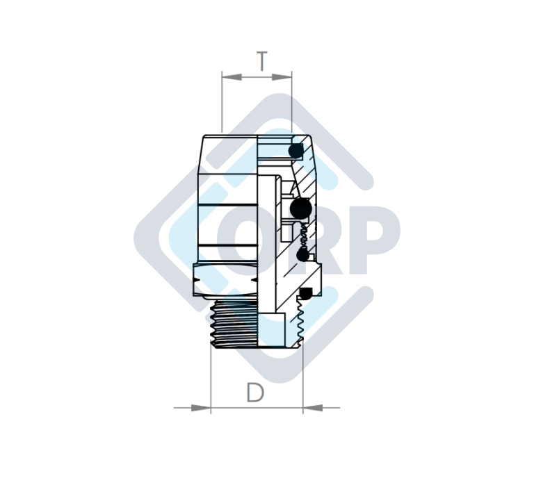 (3) Hortum Adaptörü 8x1,0mm-2
